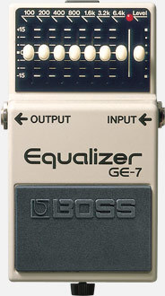 Boss GE-7 Graphischer Equalizer