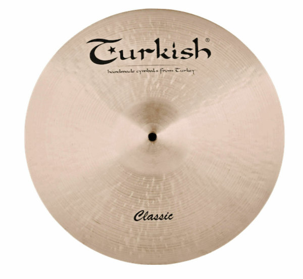 TURKISH CYMBALS Classic Series 16" Crash •handhammered & handpicked•