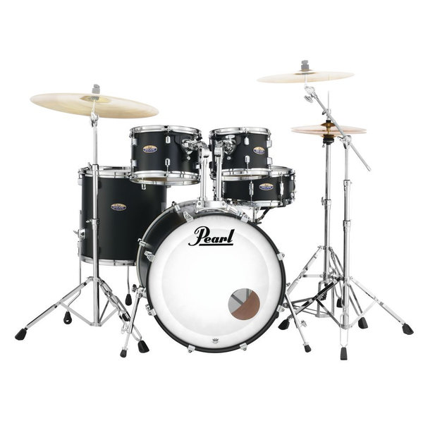Pearl DMP925S/C227 Decade Maple Satin Slate Black Schlagzeug Set lackiert