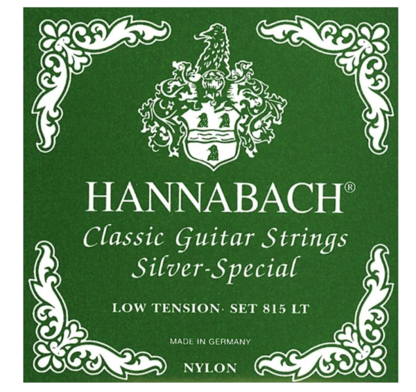 Hannabach 815 LT Classic Low Tension Konzert Gitarren Saiten Satz