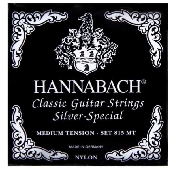 Hannabach 815 MT Classic Medium Tension Konzert Gitarren Saiten Satz